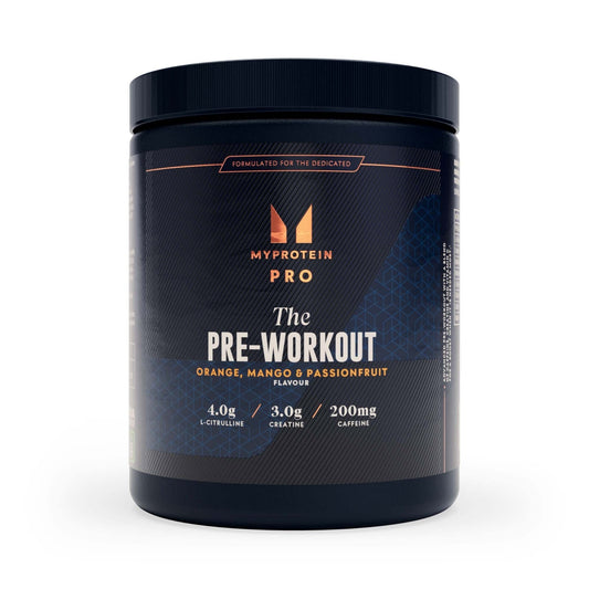 THE Pre-Workout - Sinaasappel Mango Passievrucht