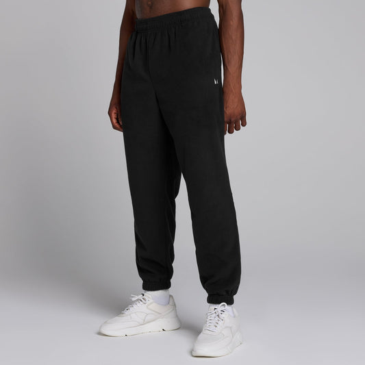 joggingbroek van fleecestof voor heren - Zwart / 3XL