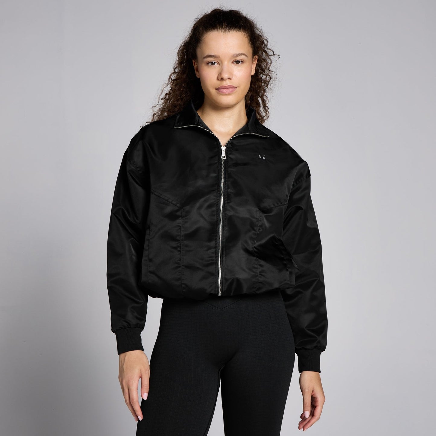 Lifestyle bomberjack van nylon voor dames - XL