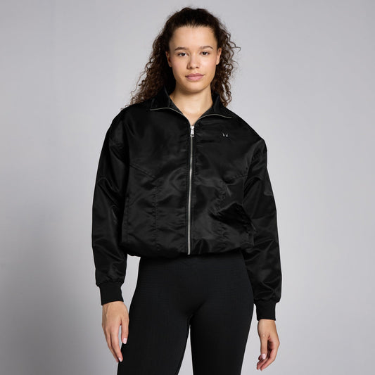 Lifestyle bomberjack van nylon voor dames - XL