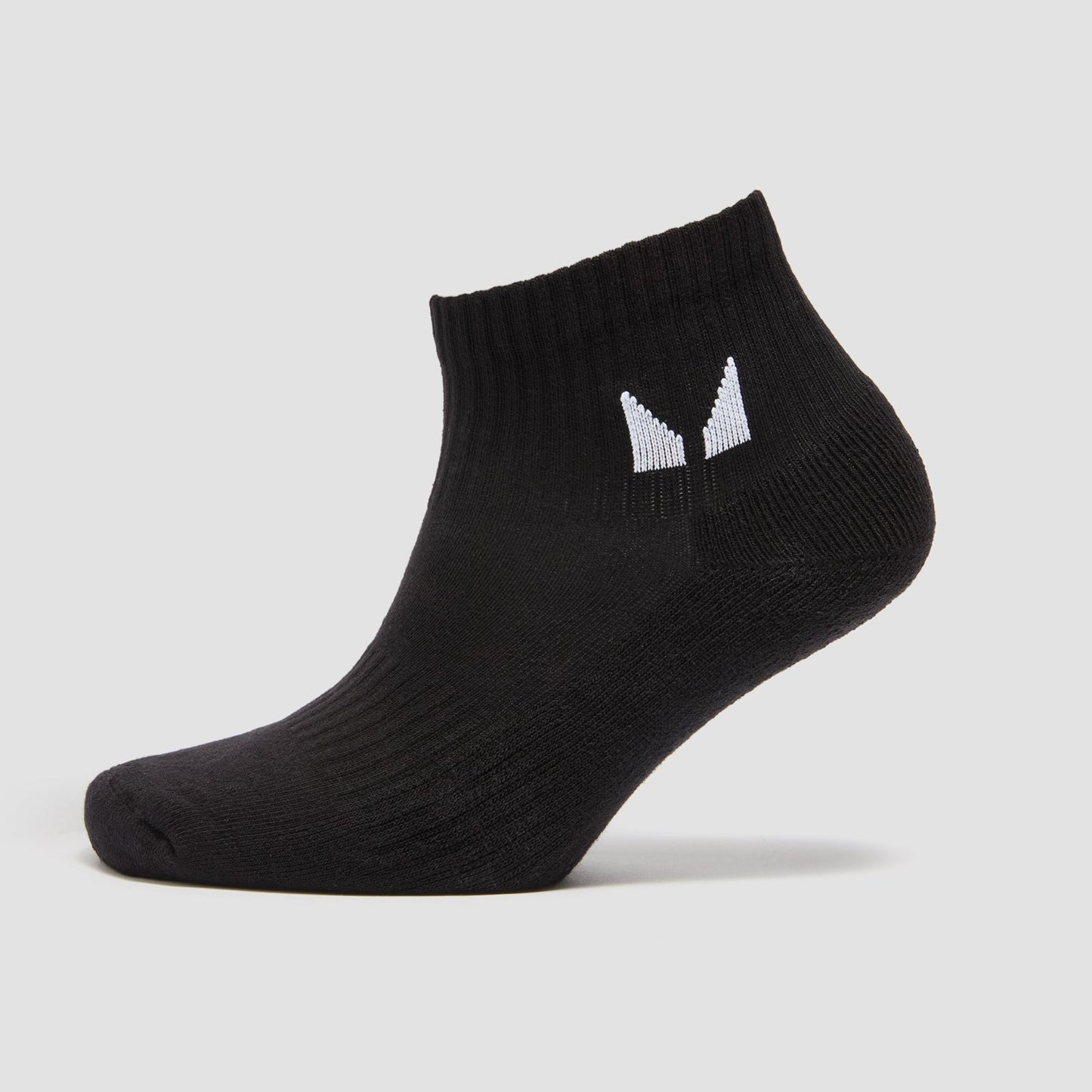Unisex Ankle Socks - Black / UK 12-14 / 1-pack