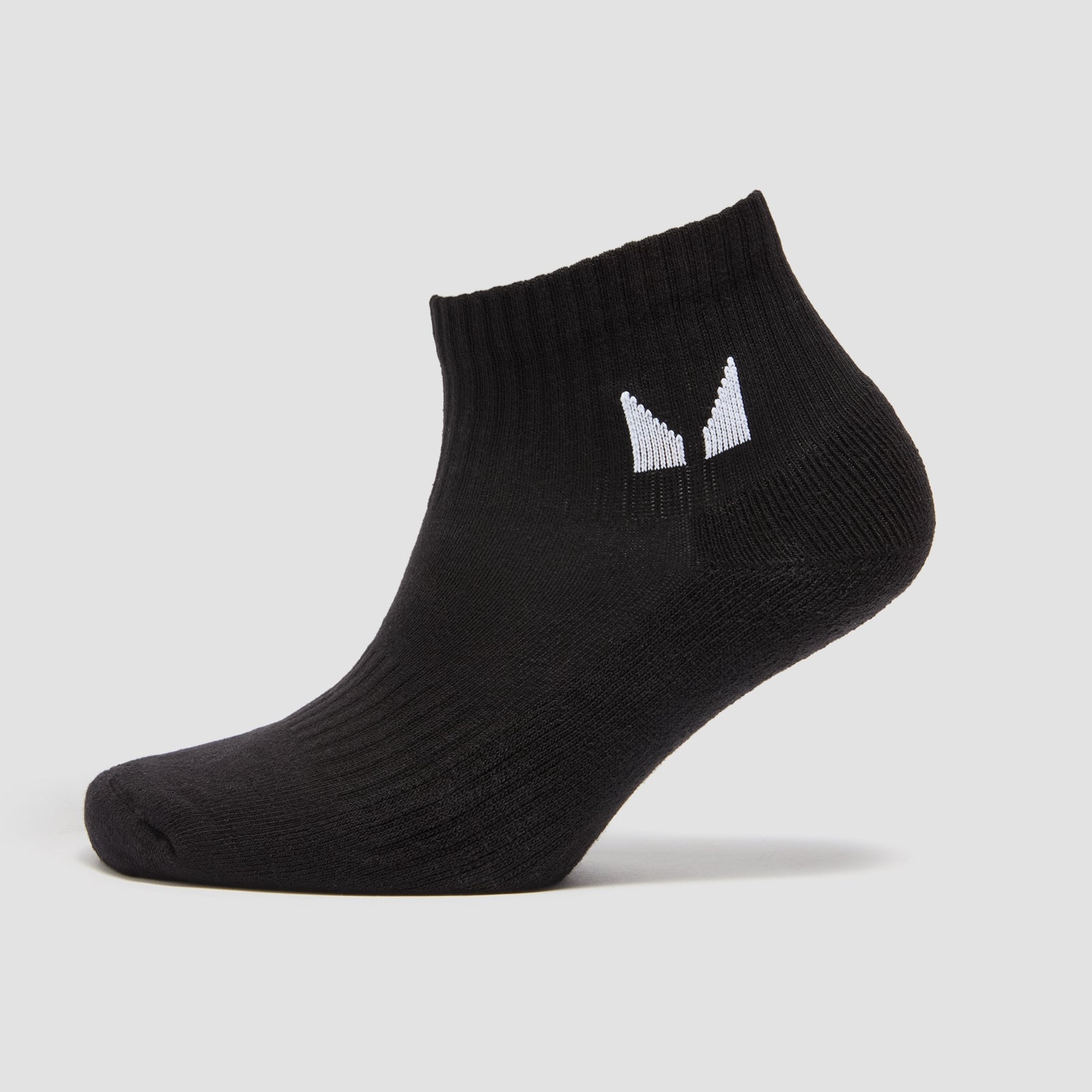 Unisex Ankle Socks - Black / UK 12-14 / 1-pack