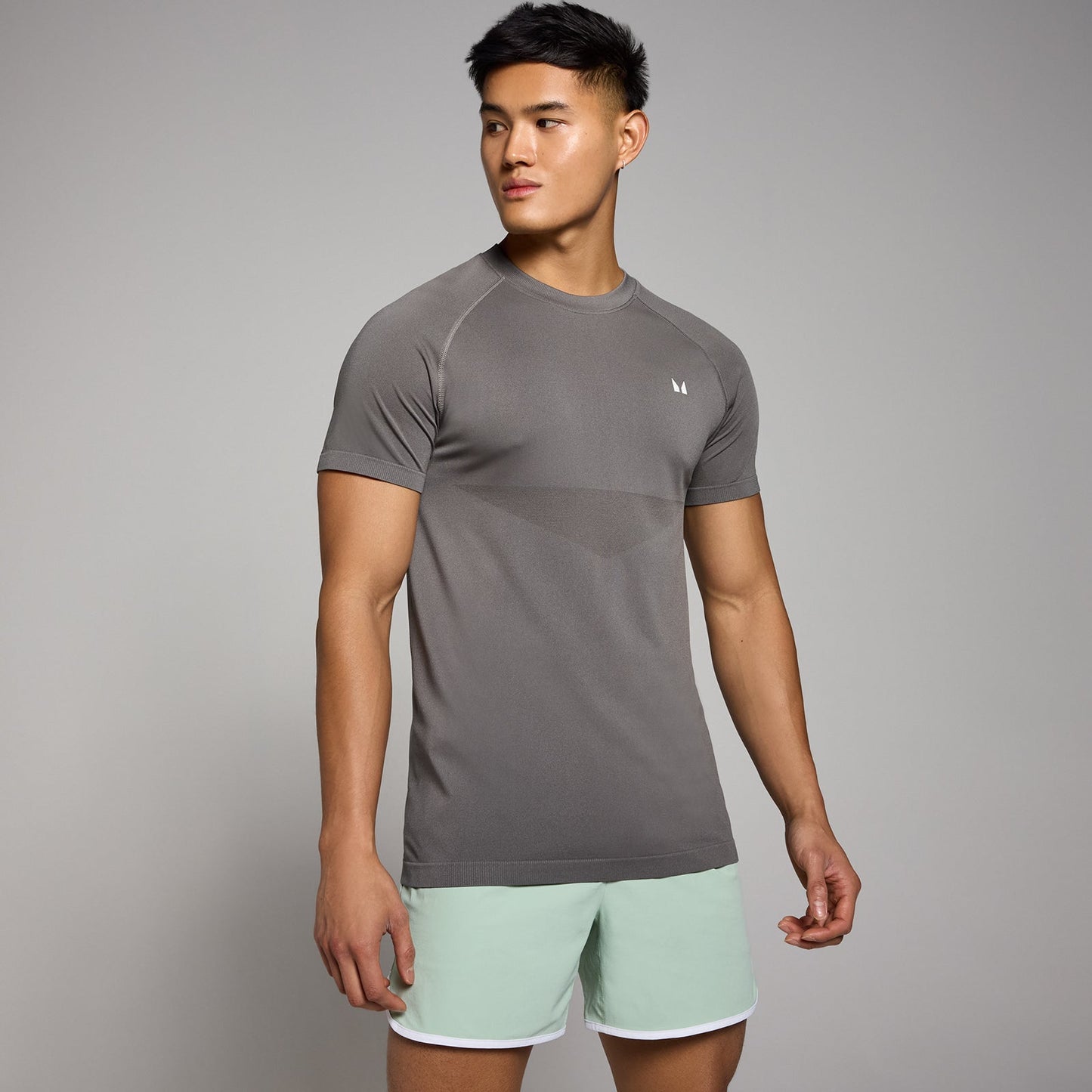 Men's Tempo Seamless T-shirt - Rock / XS