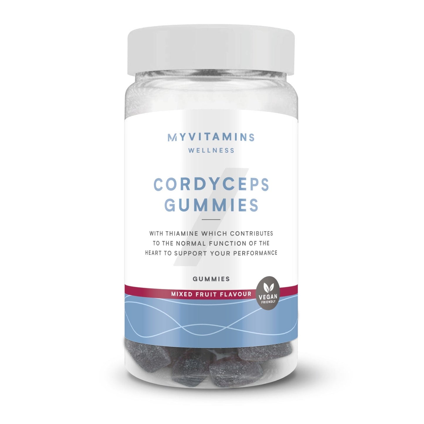 Cordyceps Prestatie Gummies - Mixed Fruit / 60 gummies