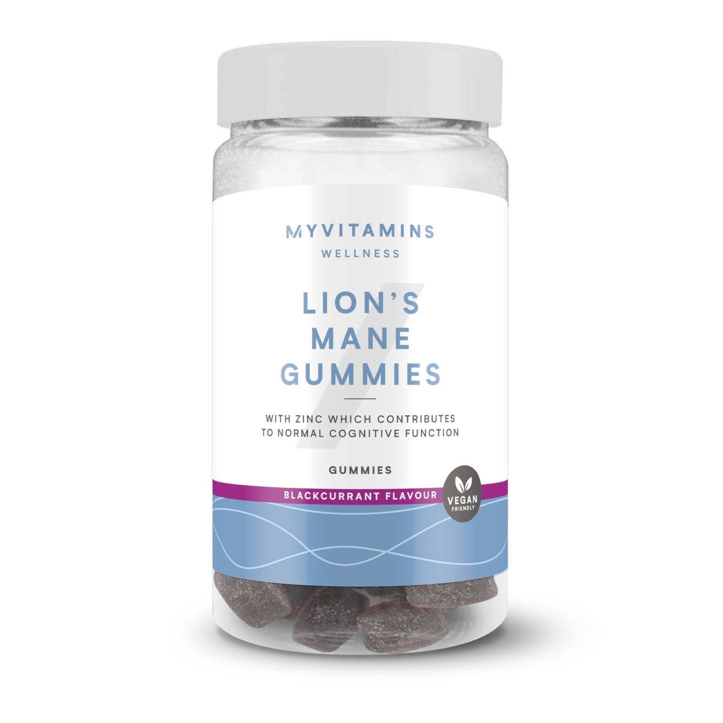 Lion's Mane Focus Gummies - Zwarte Bes / 60 gummies