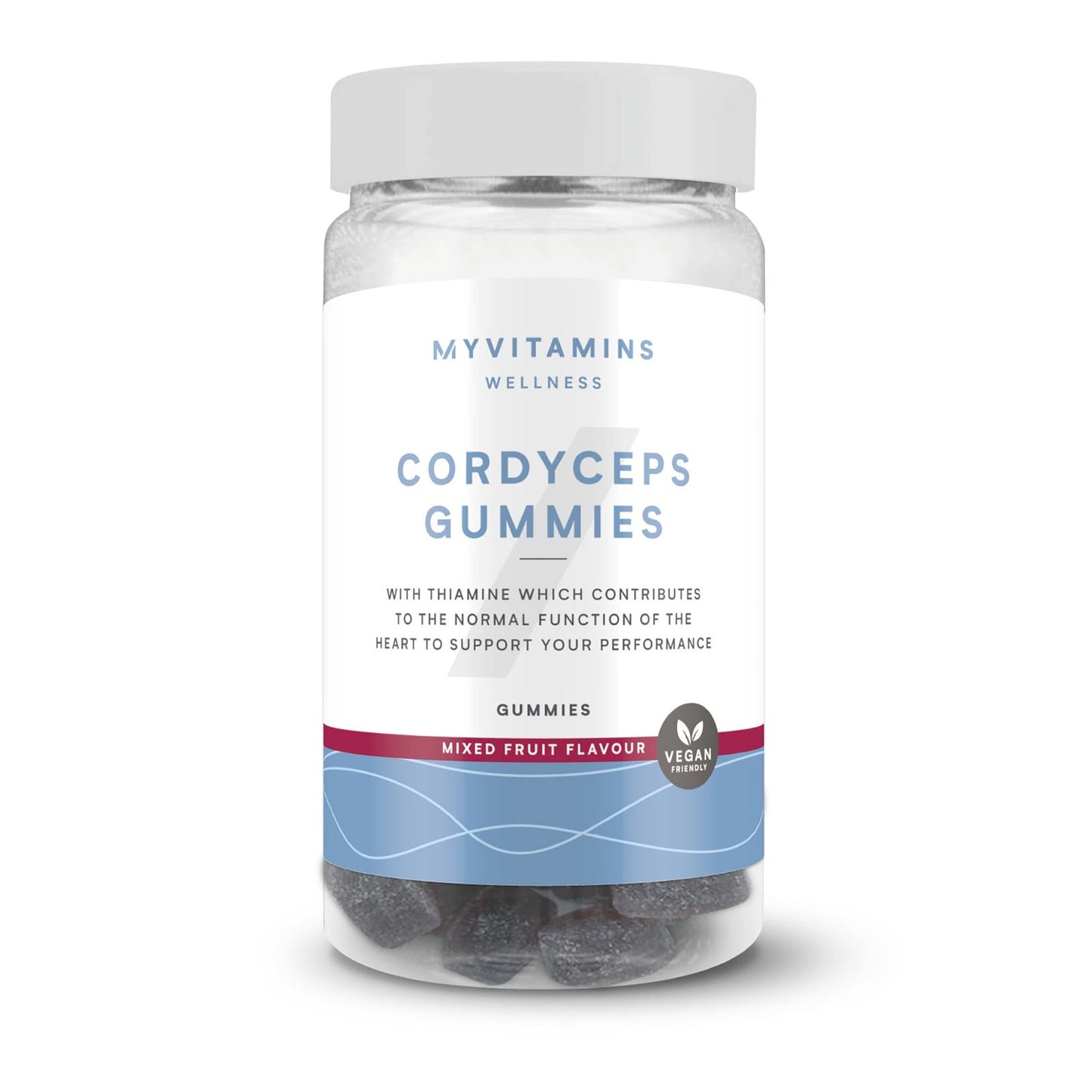 Paddenstoelengummies - Mixed Fruit / Cordyceps (Perform)
