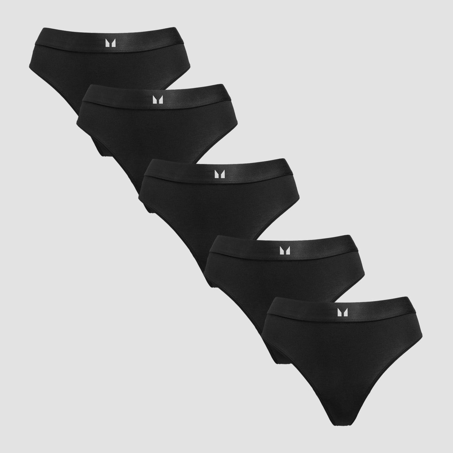 Women's Mid Rise Thong - XXL / 5-pack
