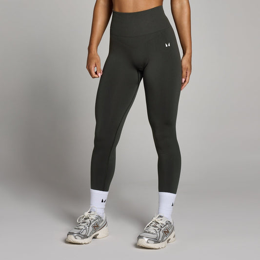Dames Tempo Naadloze Legging - Nachtgrijs / XXL