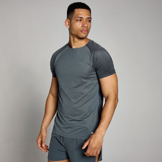 Velocity T-shirt van mesh - Middernacht / XS