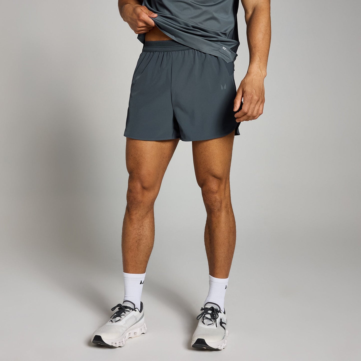 Velocity 2-in-1 short met binnenbeenlengte van 7,5 cm voor heren - Middernacht / XXL
