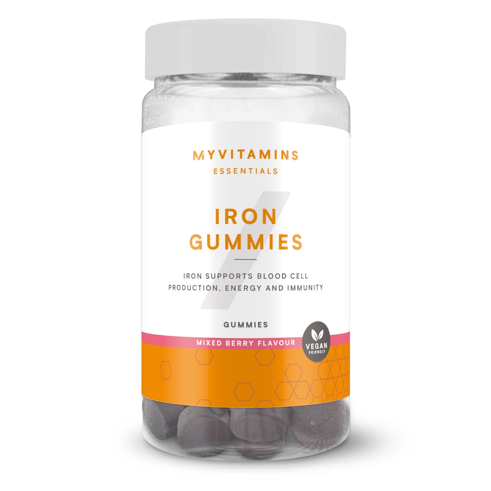 Gummies met ijzer - Gemixte Bessen / 30 porties