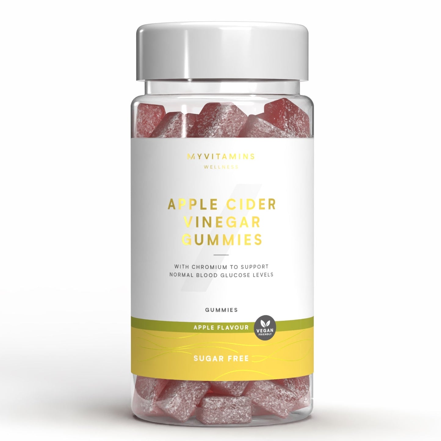 Apple Cider Vinegar Gummies - Sugar Free Apple / 60 gummies