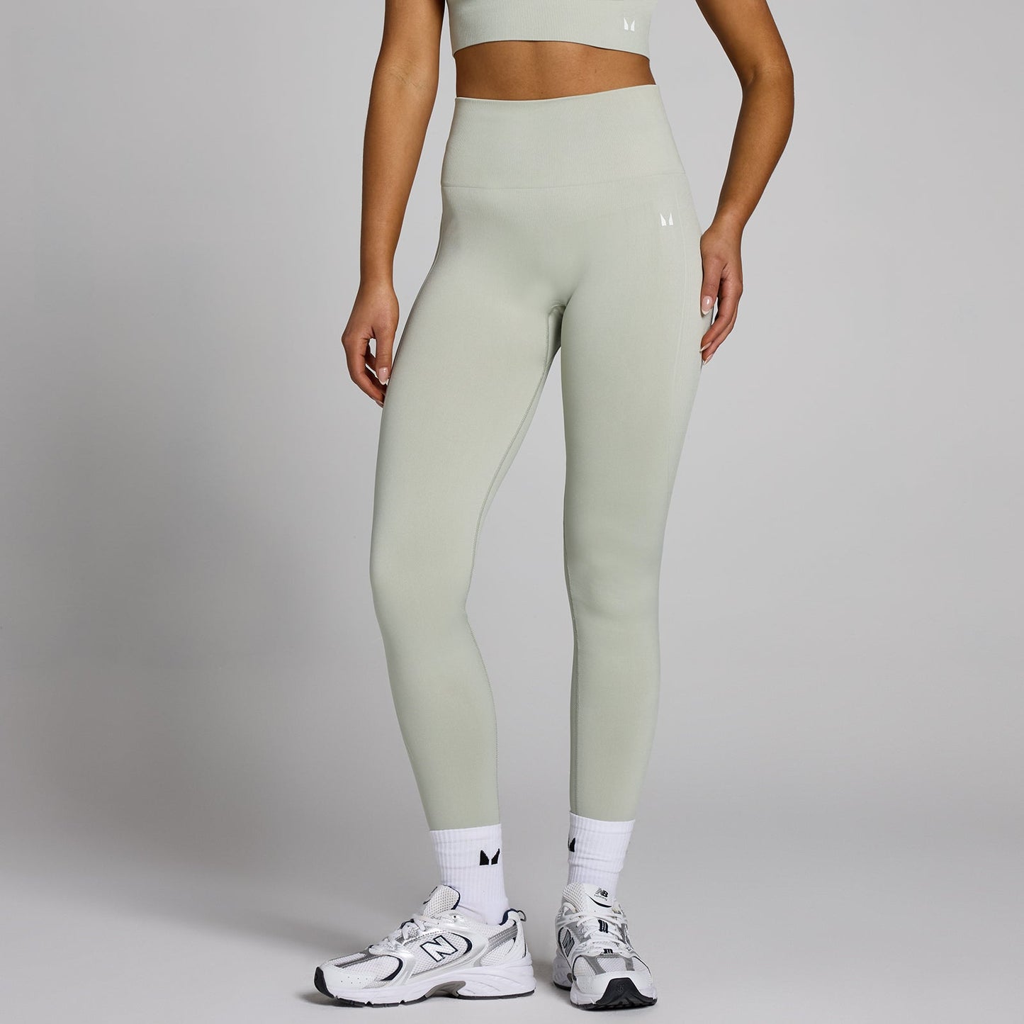 Shape naadloze legging voor dames - Groen / XXL
