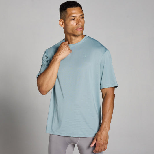 Tempo oversized trainingsshirt van mesh voor heren - M
