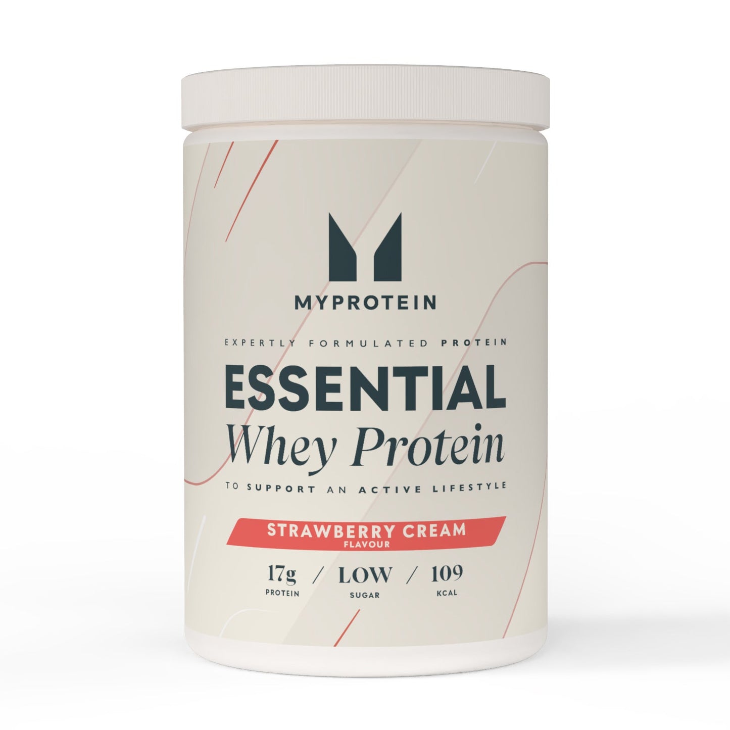 Essential Whey Protein - Aardbei Crème / 600 g