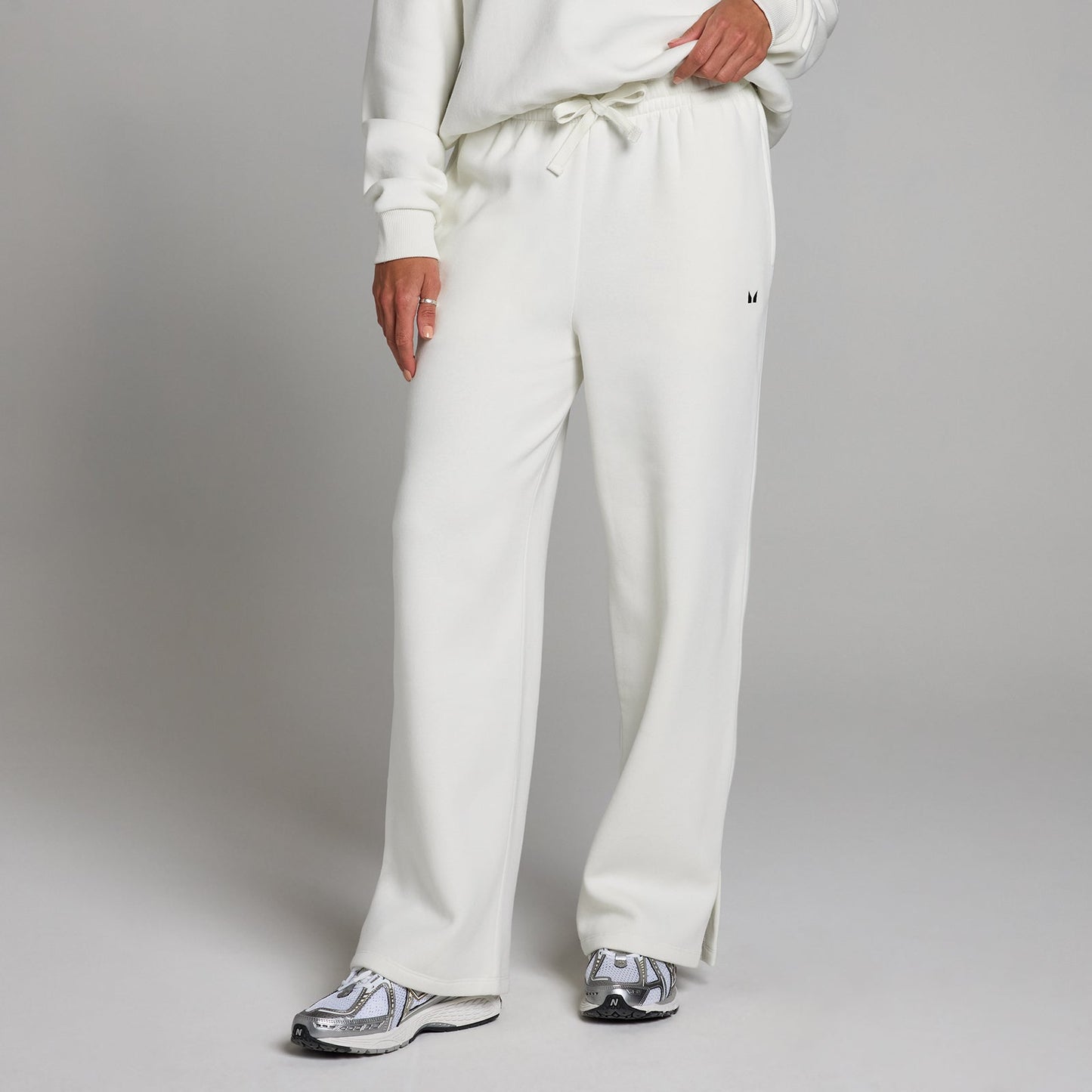 Basics joggingbroek met rechte pijpen - XL