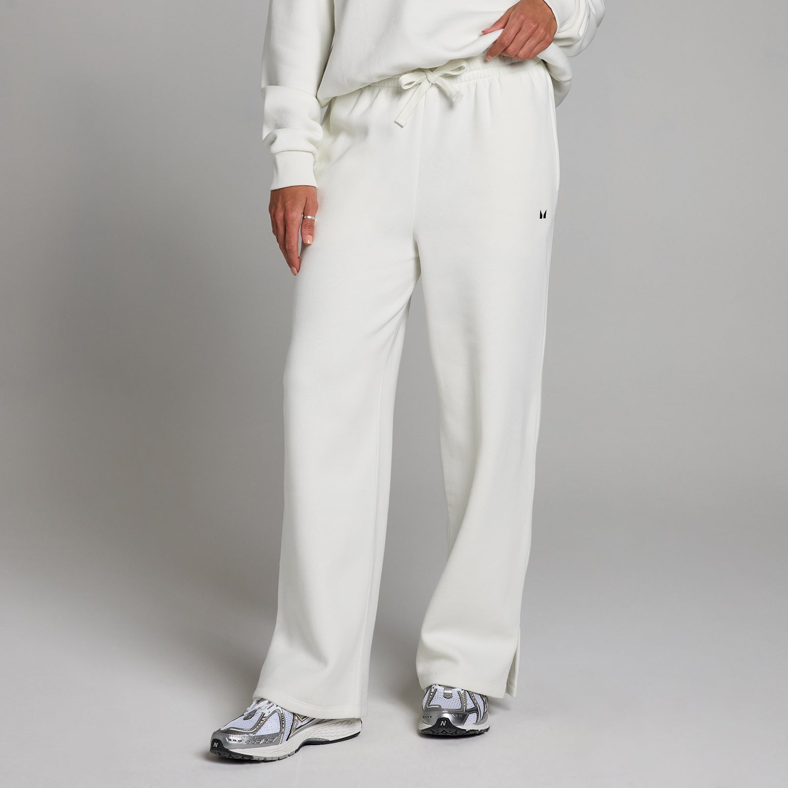 Basics joggingbroek met rechte pijpen - XL