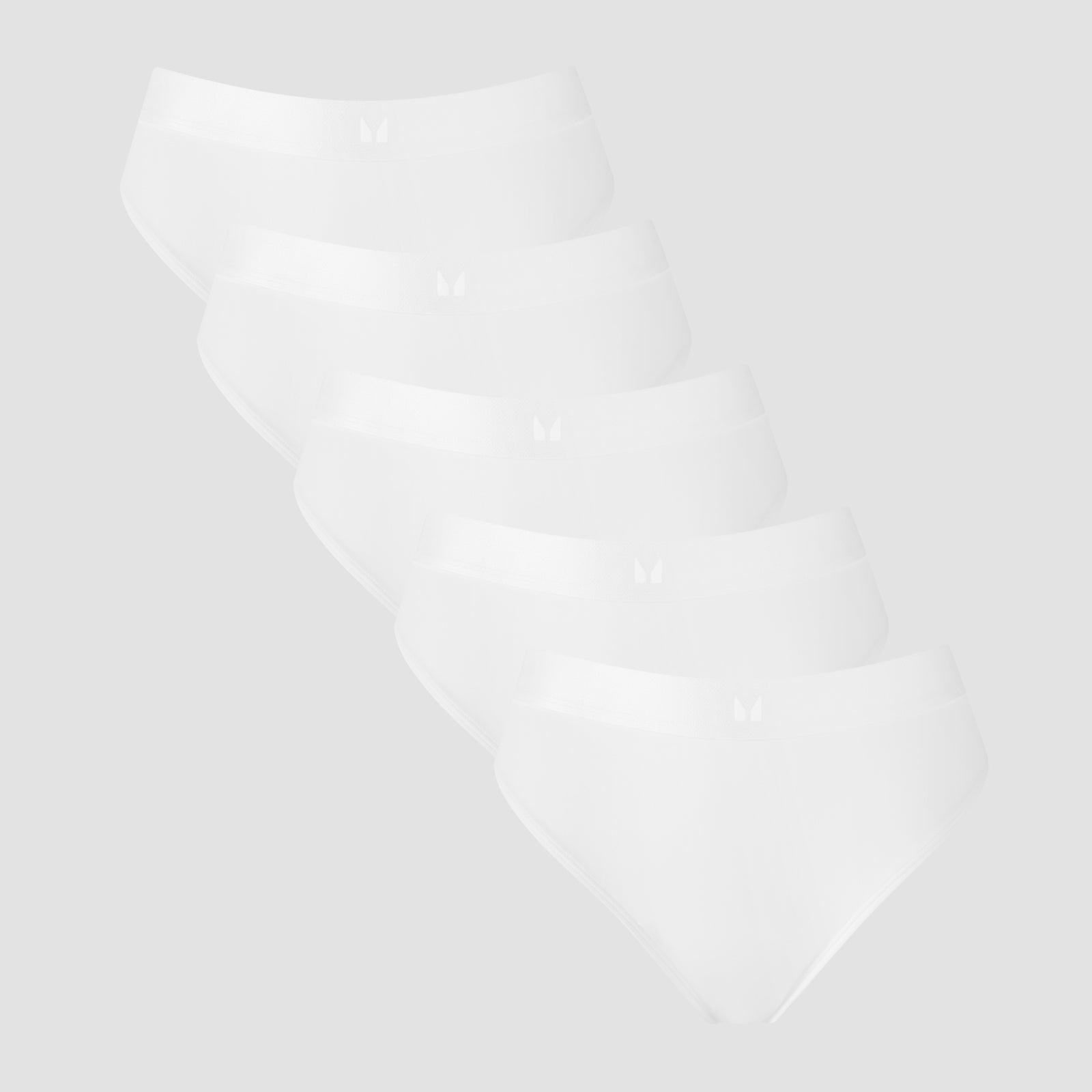 middelhoge string voor dames (verpakking met 5 stuks) - S