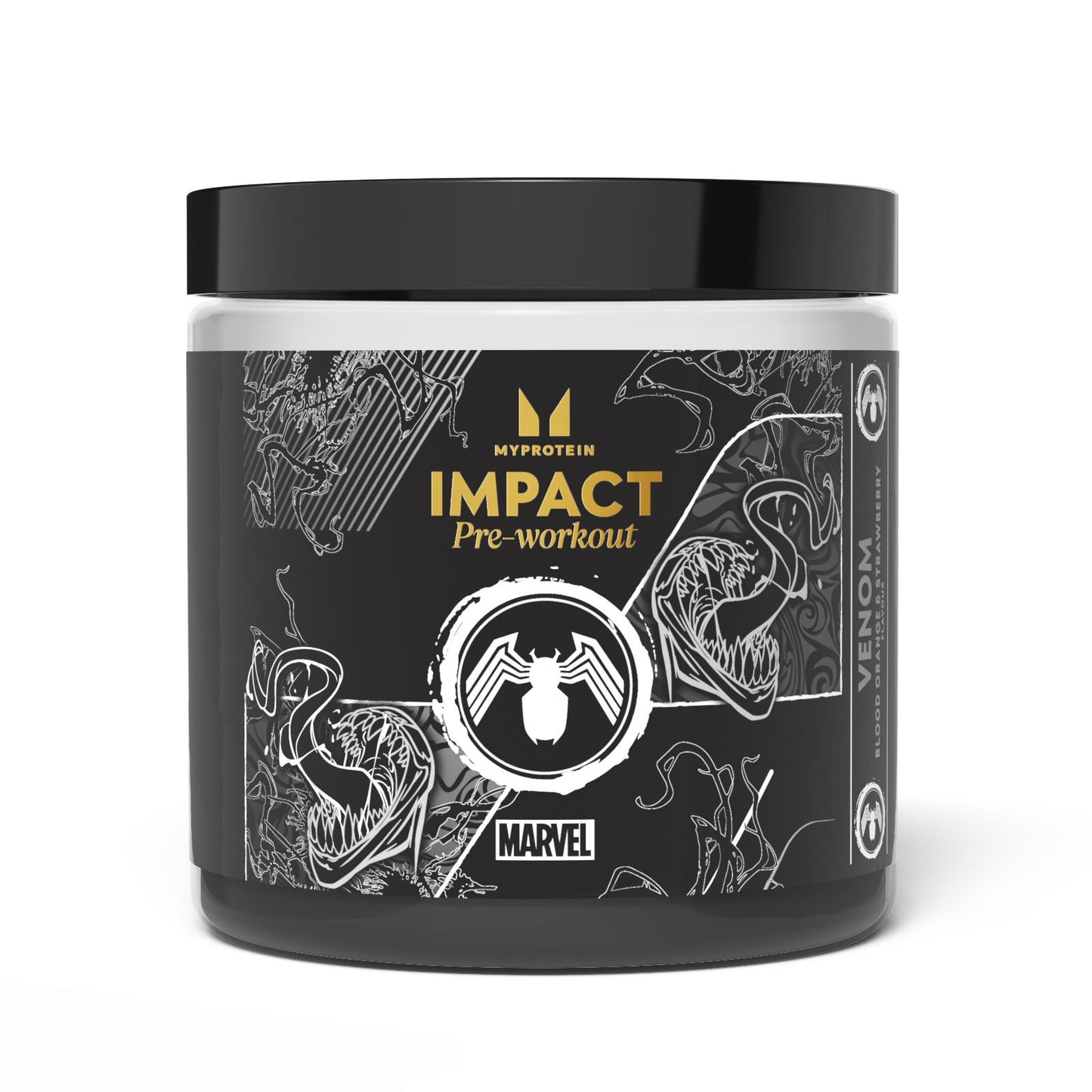 Pre-Workout Blend - Blood Orange and Strawberry / 440 g / 40 porties