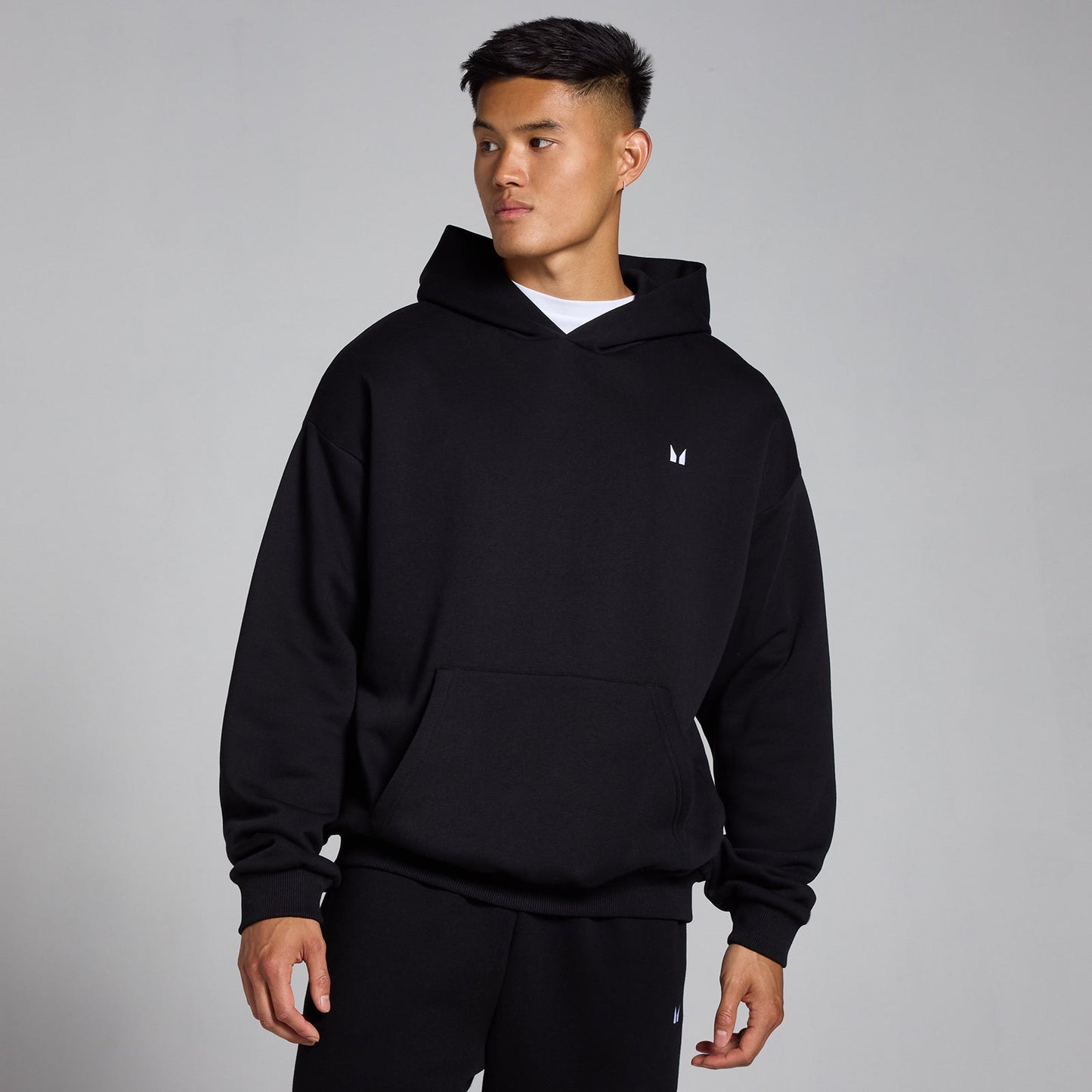 Rest Day oversized hoodie voor heren - Zwart / 3XL