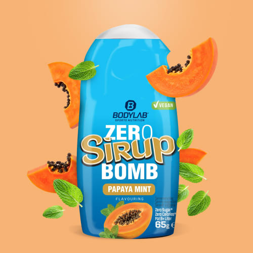 ZERO Sirup BOMB - Papaya Mint