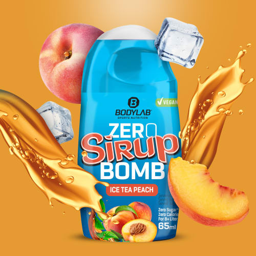 ZERO Sirup BOMB - Iced Tea Peach