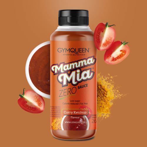 GYMQUEEN Mamma Mia Zero Saucen - Curry Ketchup