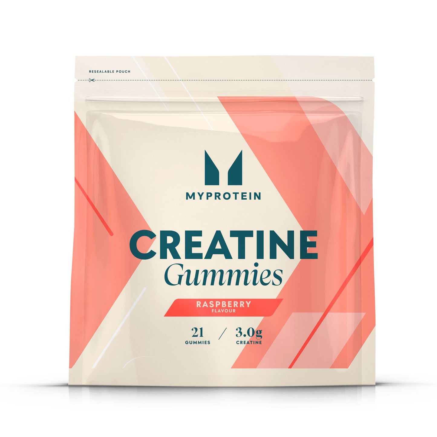 Creatine Gummies - Framboos / 21 gummies / 7 porties