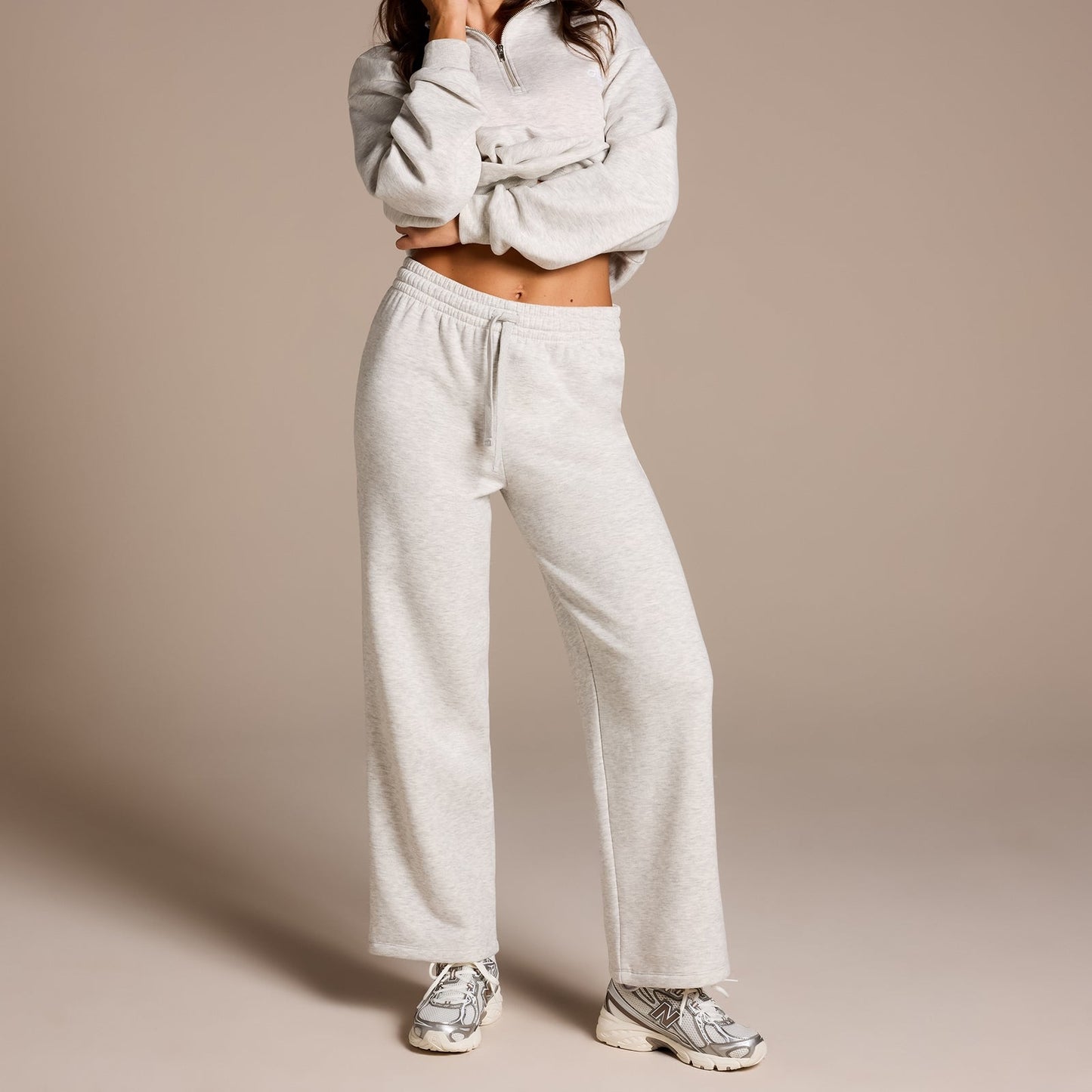 X Aleksandra joggingbroek met rechte pijpen - XL