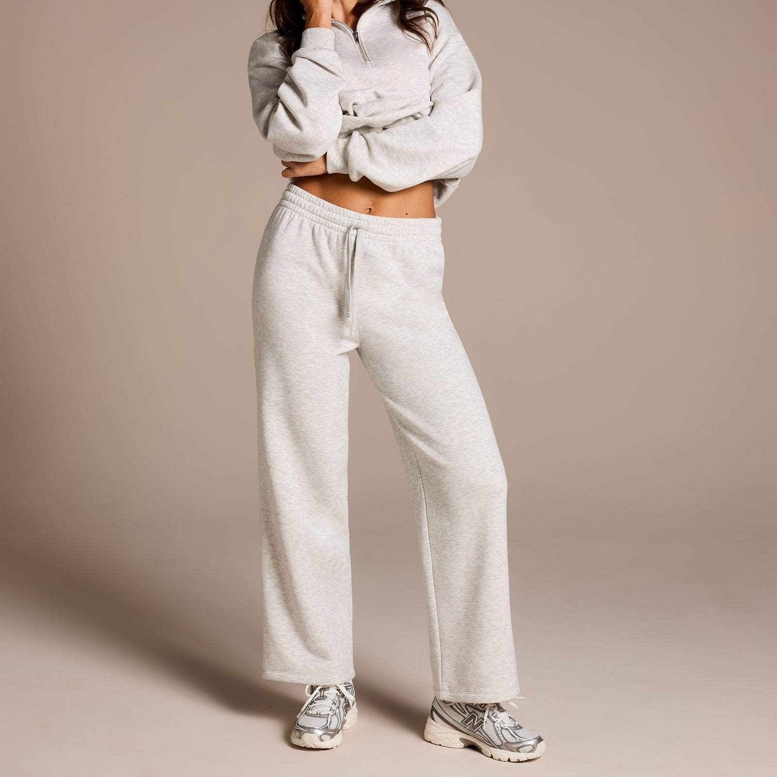 X Aleksandra joggingbroek met rechte pijpen - XL