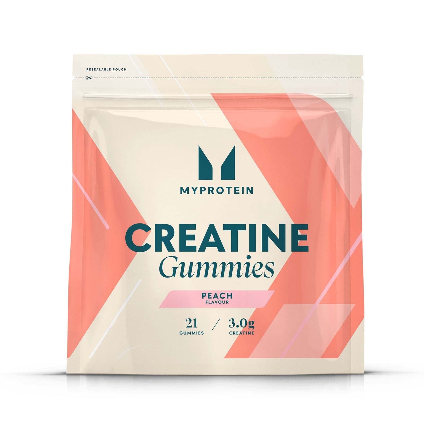 Creatine Gummies - Perzik / 21 gummies / 7 porties