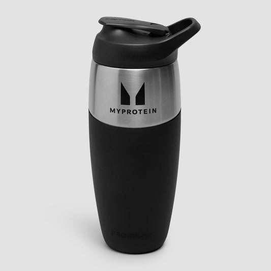 x Promixx Single Wall Metalen Fles 950ml - Stealth Zwart