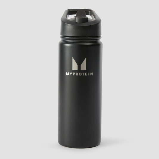 Gerecyclede Metalen Fles met Fliprietje 500ml