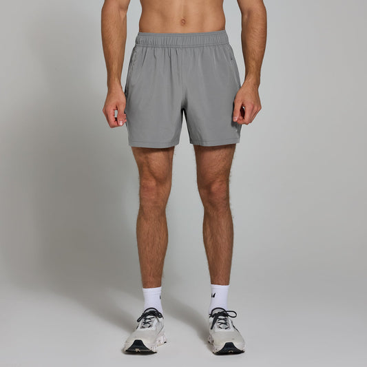 Active geweven short met binnenbeenlengte van 13 cm voor heren - Grijs / XL