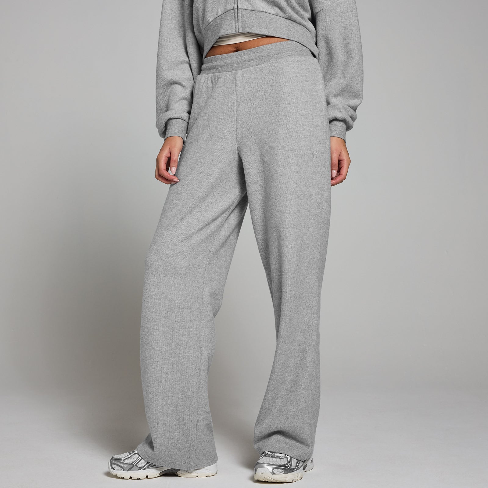 zachte joggingbroek met rechte pijpen voor dames - XL