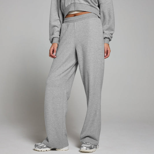 zachte joggingbroek met rechte pijpen voor dames - XL