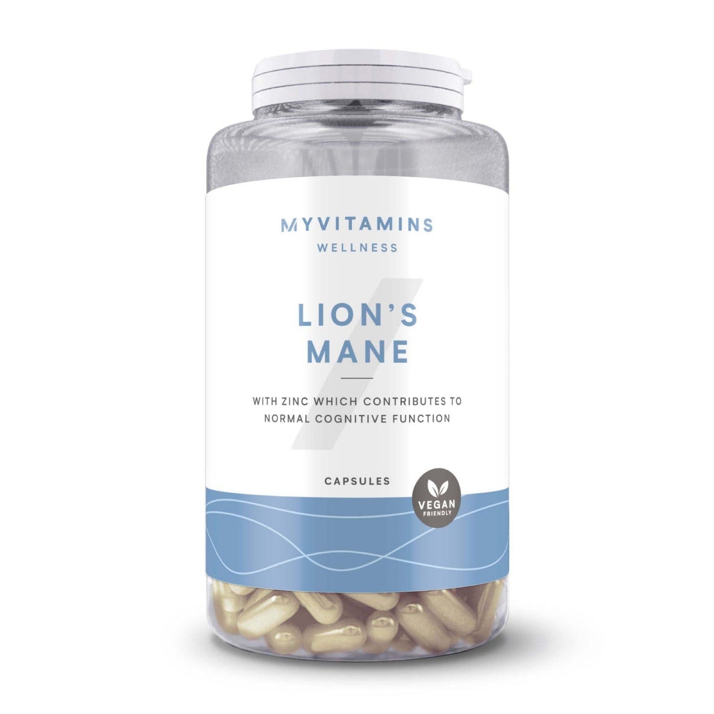 Lion's Mane Focus Capsules - Naturel / 60 Capsules, 30servings