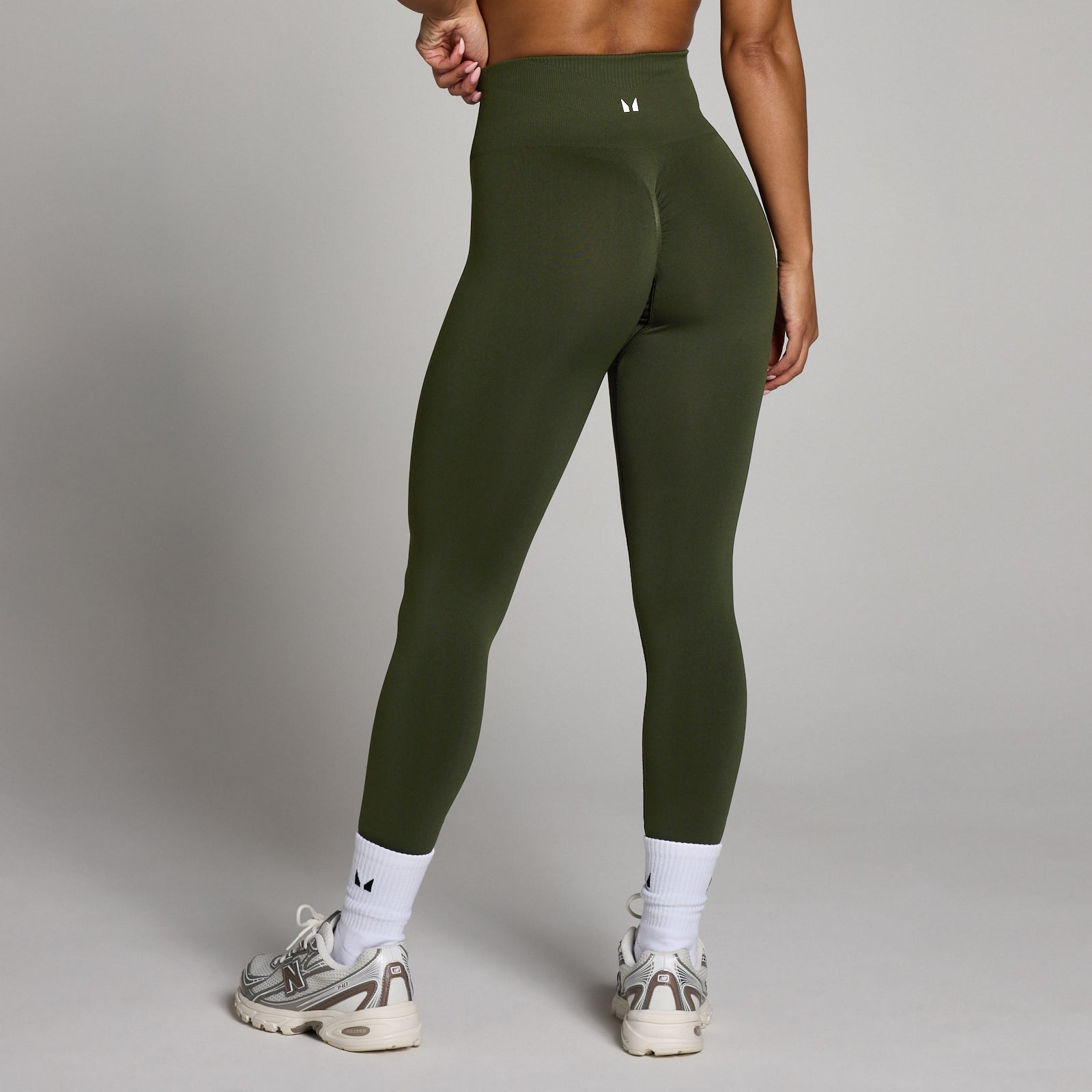 Dames Tempo Naadloze Legging - Bosgroen / XL