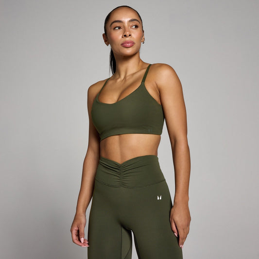 Dames Tempo Sport-BH - Bosgroen / XL