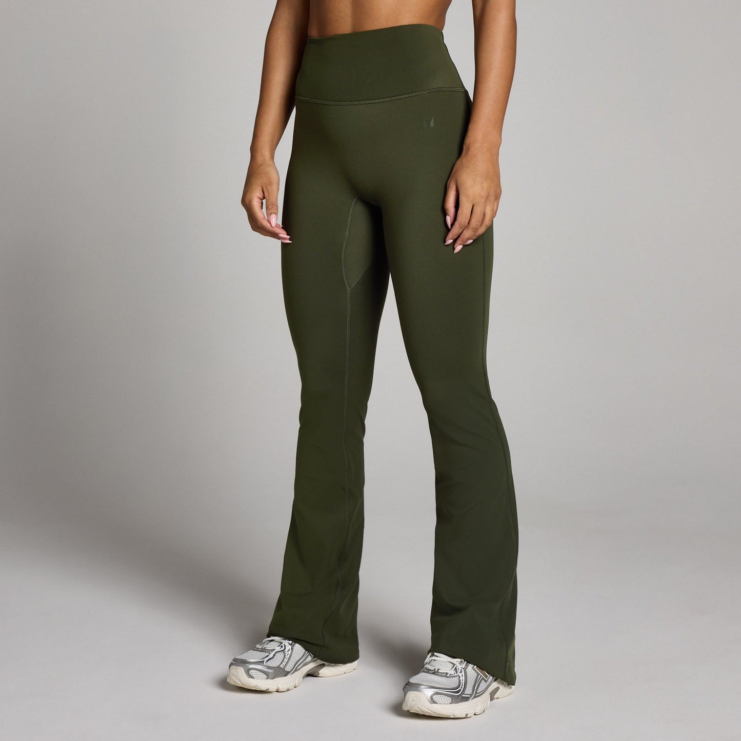 Dames Tempo Wijde Legging - Bosgroen / XXL