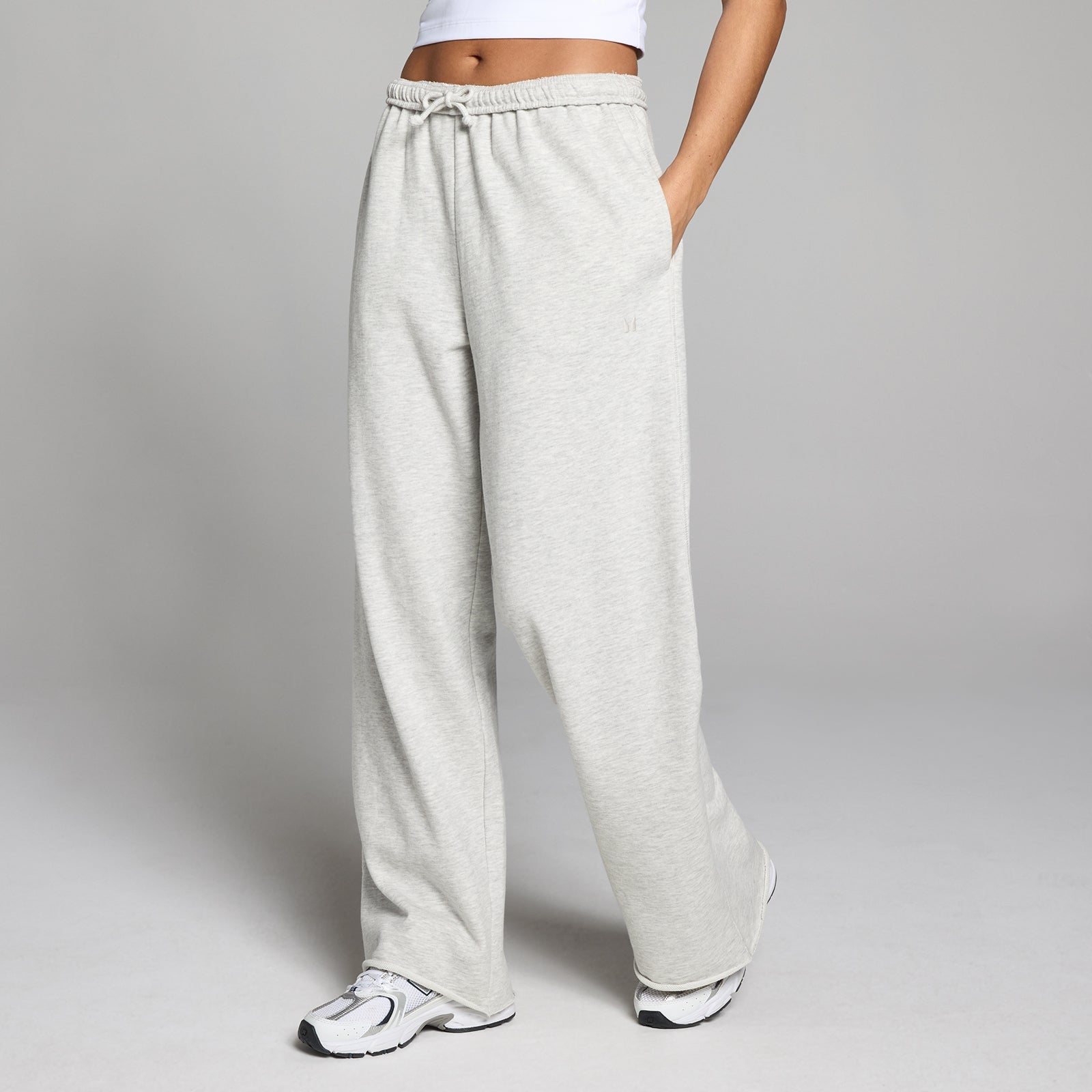 Dames Lichtgewicht Loopback Rechte Pijpen Joggingbroek - XXL
