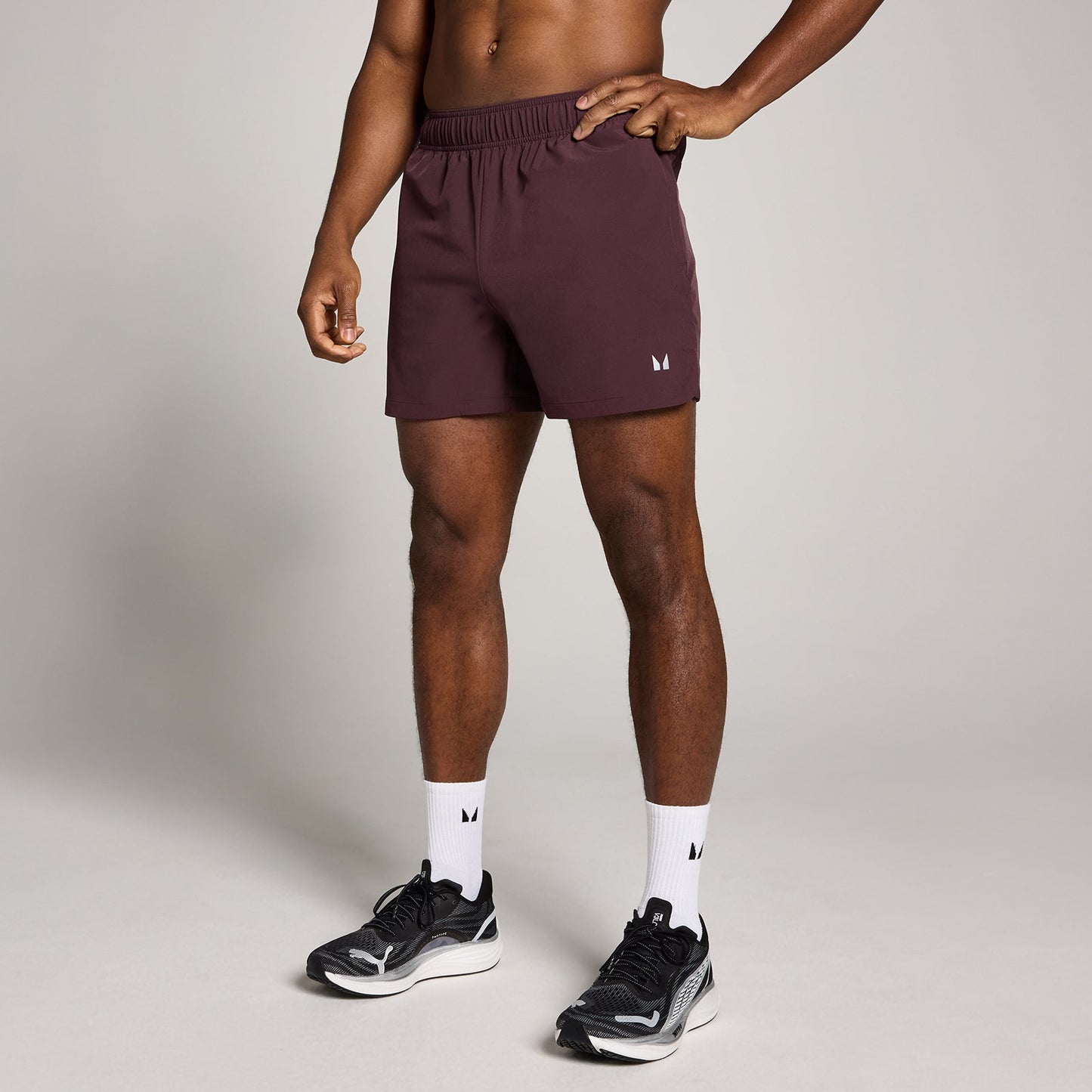 Heren Training 5 Geweven Short - Fudge / XXL