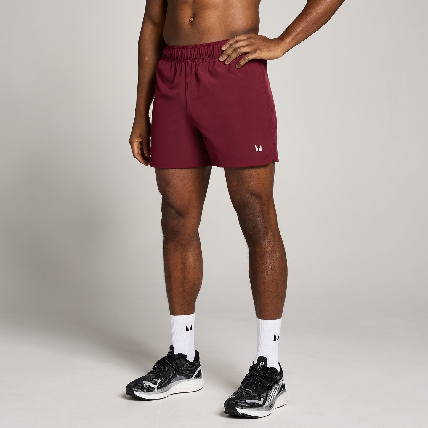 Heren Training 5 Geweven Short - Diep Karmozijn / 3XL