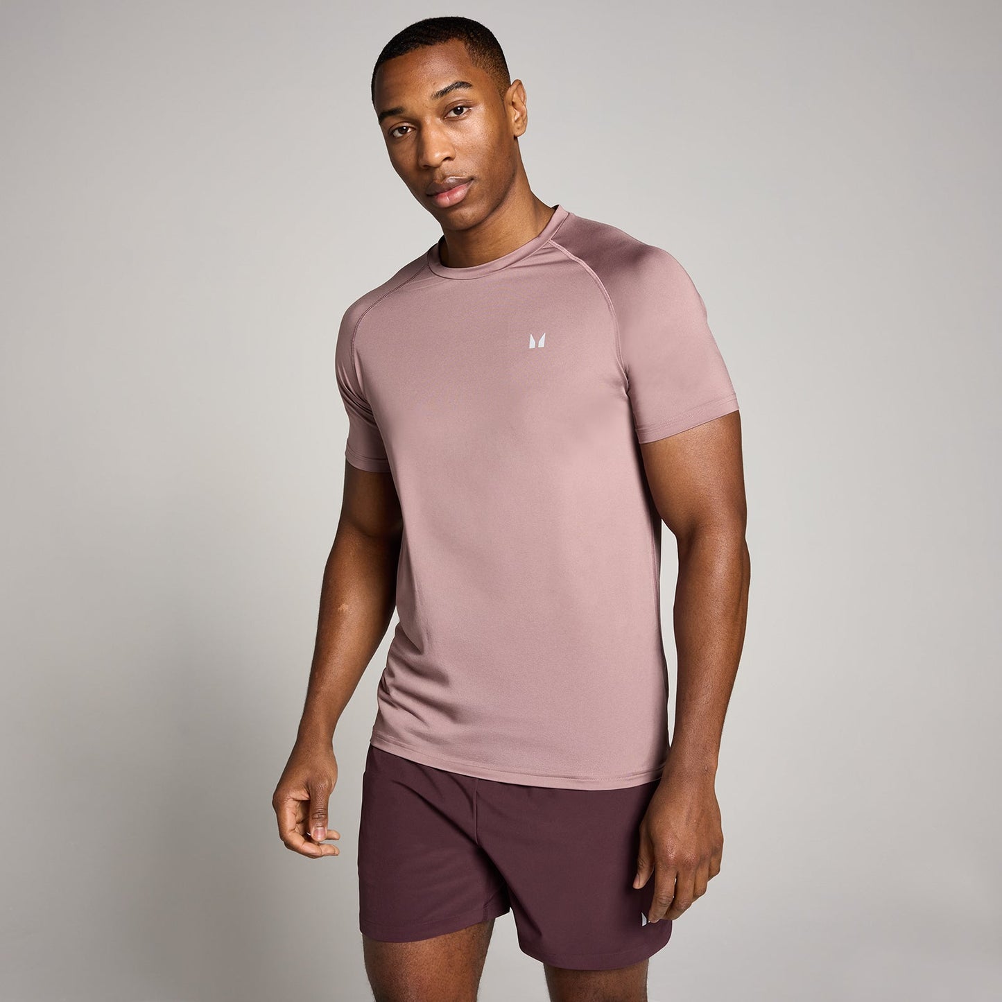 Heren Training T-Shirt - Mauve / 3XL