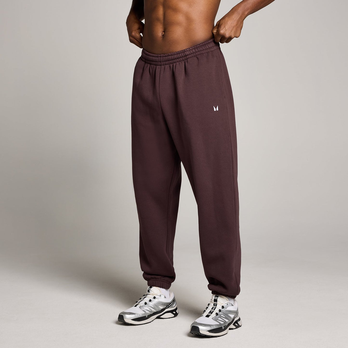 Heren Rest Day Oversized Joggingbroek - Fudge / XS