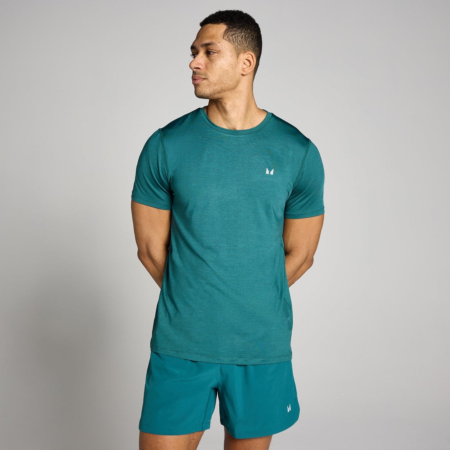 Heren Tempo Gemêleerd T-Shirt - 3XL