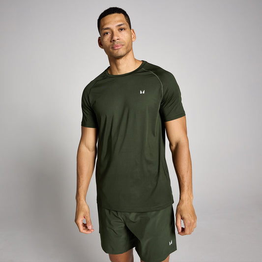 Heren Training T-Shirt - Bosgroen / S