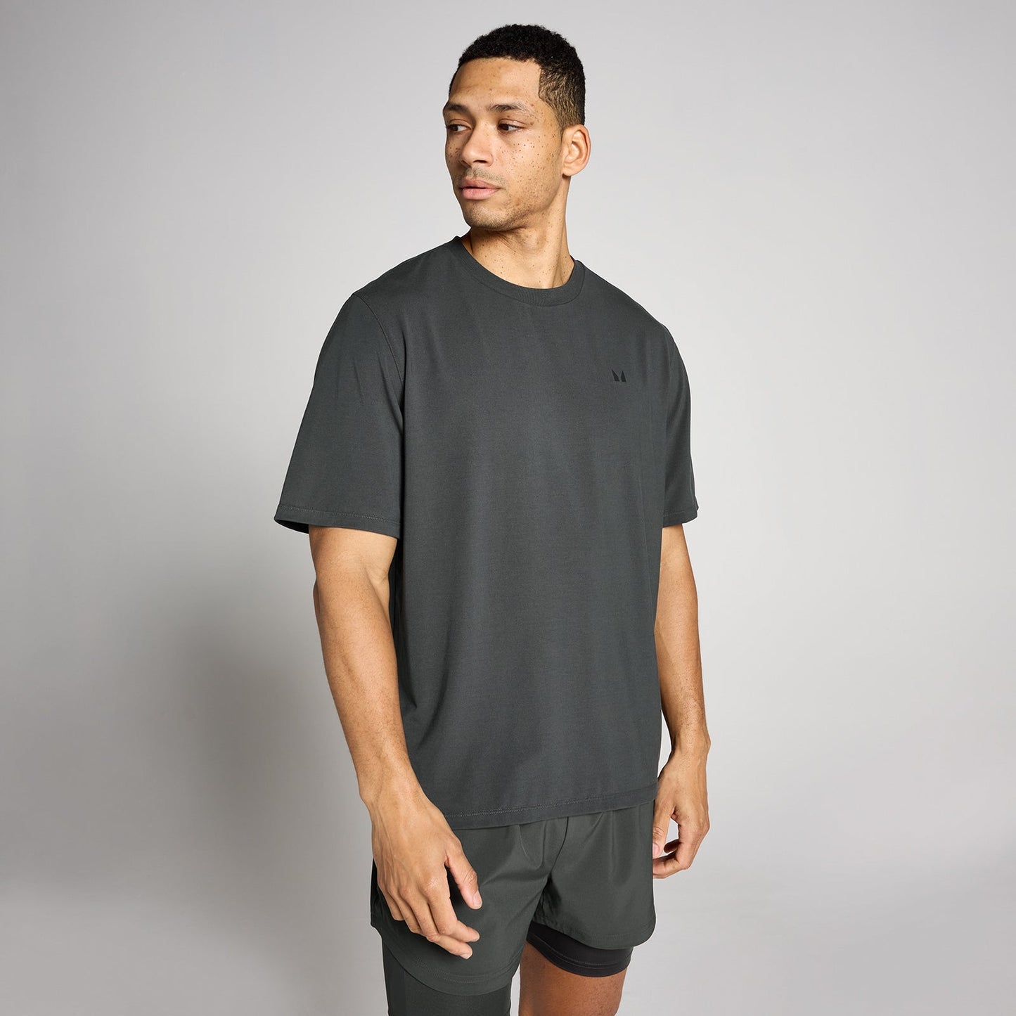 Heren Oversized Cotton Modal T-Shirt - 3XL