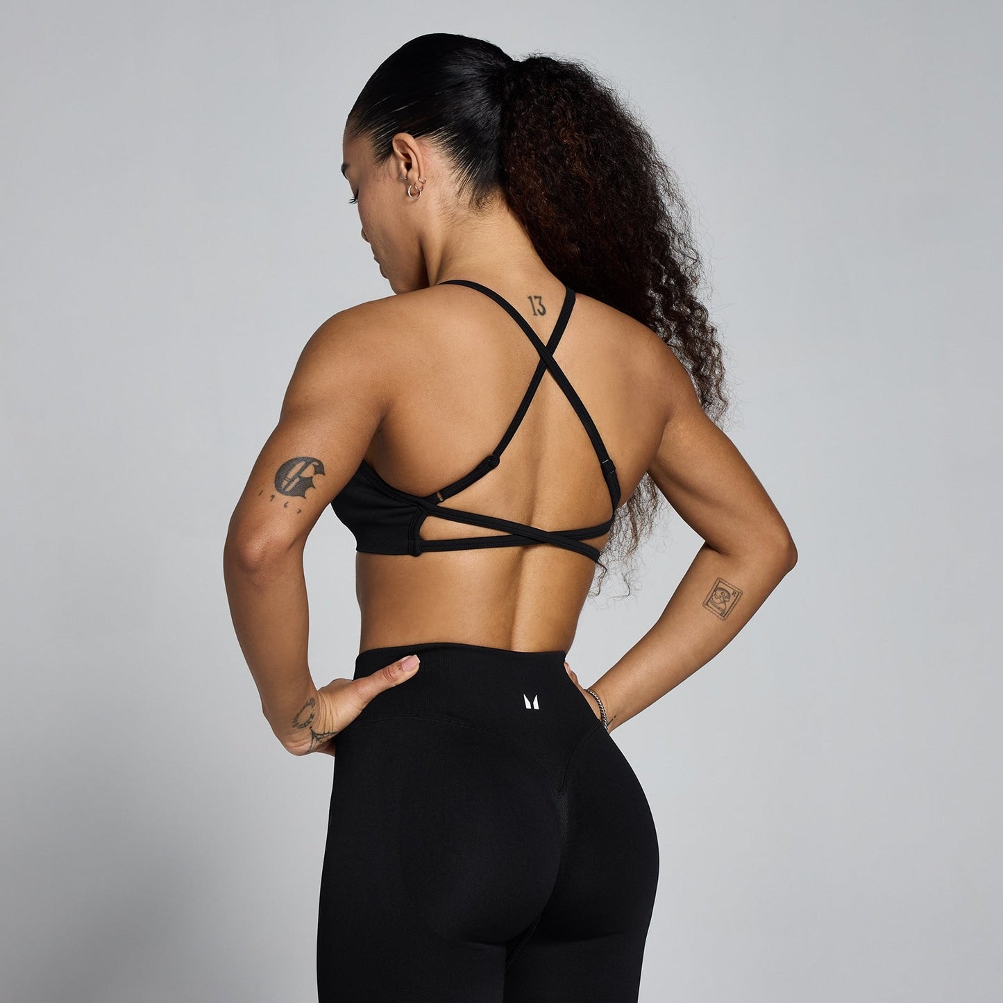 Dames Lift Naadloze Strappy Bh - Zwart / XXL