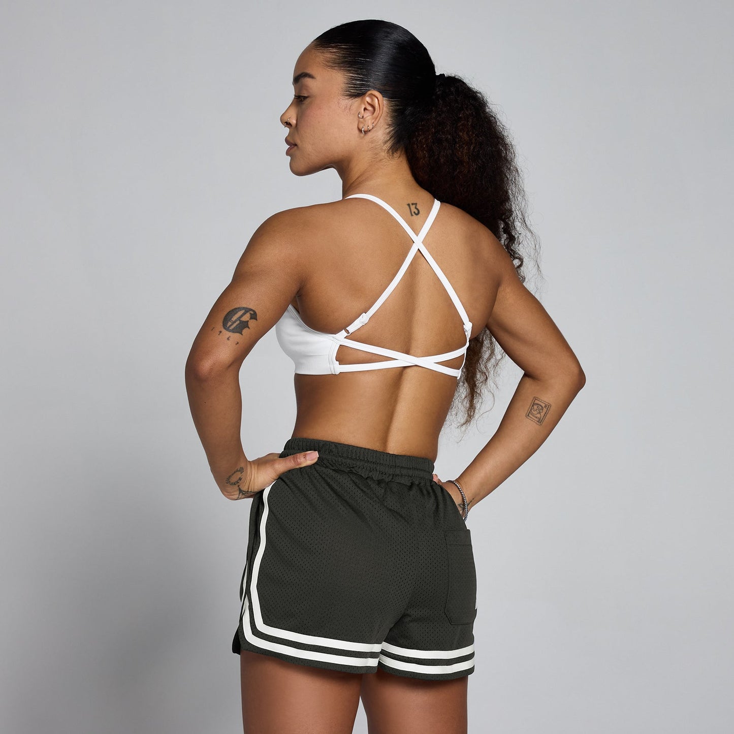 Dames Lift Naadloze Strappy Bh - Wit / XXL